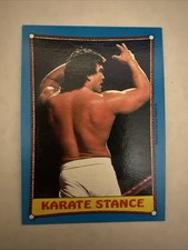 Karate Stance #43 Wrestling Card 1987 Topps