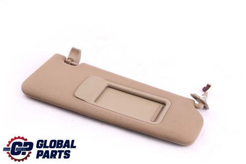 BMW 5 Series 2 E60 E61 Right O/S Illuminated Sun Visor Mirror Beige 7069754 - Picture 2 of 12