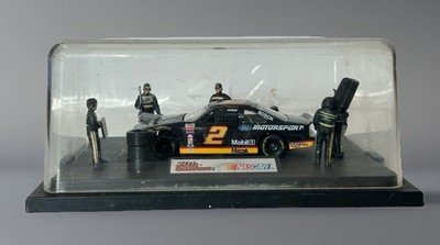 Vintage Racing Champions Rusty Wallace #2 Pit Stop Show Case Die Cast Nascar*