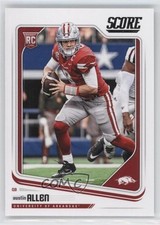 2018 Score Rookies Austin Allen #436 w7v