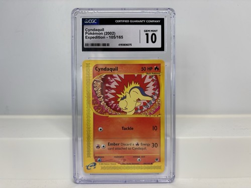 Cyndaquil graded CGC 10 for sale on eBay