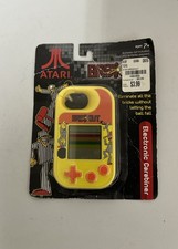Atari Breakout Electronic Handheld Arcade Game Travel Carabiner Mini - NEW image