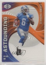 2020 Panini Illusions Astounding Orange D'Andre Swift #A5 9ij