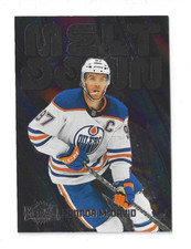 2023-24 Skybox Metal Universe CONNOR McDAVID Meltdown Edmonton Oilers M25