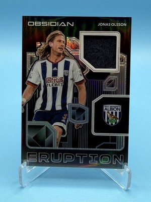 2020-21 Obsidian Soccer Eruption Materials Jonas Olsson #128/149