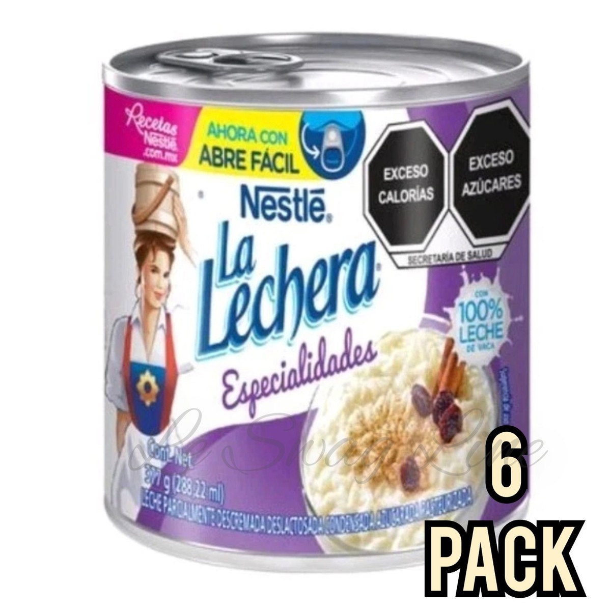 Nestlé La Lechera 6x370g Lactose Free Sweetened Condensed Leche