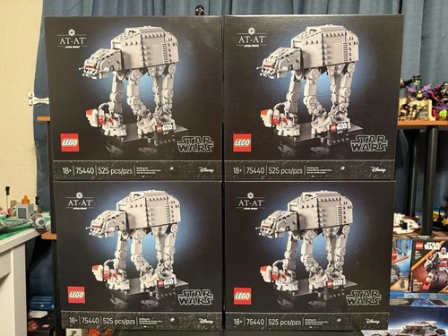 ⭐️ Lot of 4 Brand New LEGO Star Wars: AT-AT Sets! 75440 ⭐️