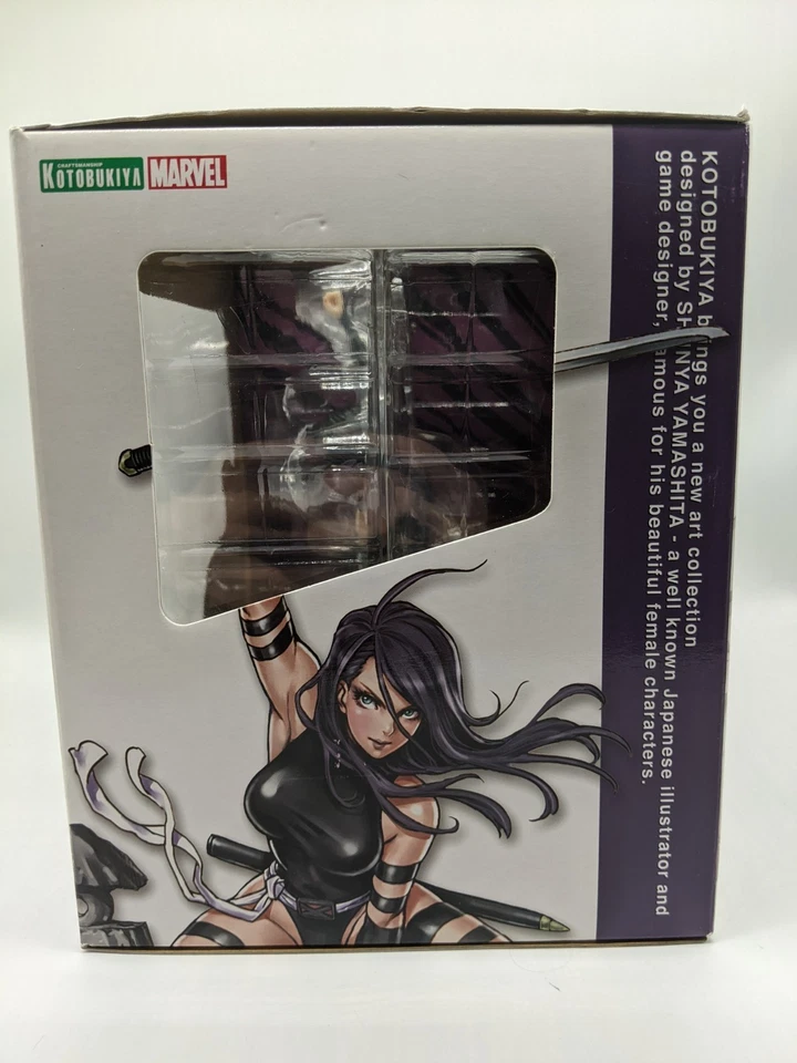 NEW Kotobukiya Bishoujo Psylocke X-Force Ninja Outfit Statue Figure Marvel X-Men - Image 4 of 4