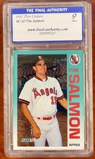 1992 Fleer  Update U10 Tim Salmon Rookie Angels Final Authority Grade 9 Mint
