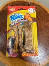 Nylabone Natural Nubz Edible Dog Chews, 4small chews or break in half for 8 mini