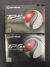 NEW 2025 TaylorMade TP5x Golf Balls - 2 Dozen White - Free Shipping
