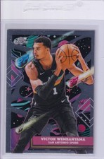 2025-26 Topps Chrome Cosmic Victor Wembanyama #151 Base San Antonio Spurs