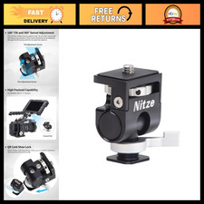 Adjustable Field Monitor Mount with Quick Release Cold Shoe, Video Rig Accessory