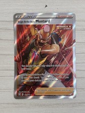Pokémon Single Strike Style Mustard 163/163 Allenatore Olografica Inglese 2021