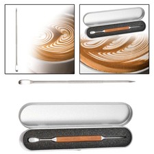 Penna Da Disegno per Caffè in Acciaio Inossidabile Penna per Intaglio Del