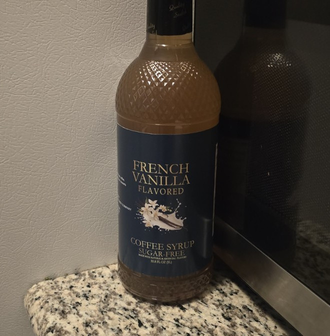 Hammond's Sugar Free French Vanilla Coffee Syrup 1L (0 Cal) 33.8 fl oz