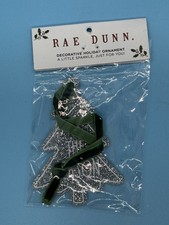 Rae Dunn Christmas Tree Shaped Ornament Artisan Collection by Magenta "JOY"