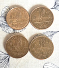 lot de 12 pièces 10F cupro alu nickel ( différents personnages )
