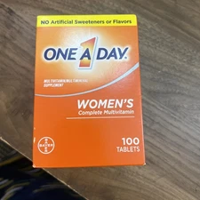 One A Day Women's Complete Multivitamin&Multimineral 100 ct Exp:  01/26