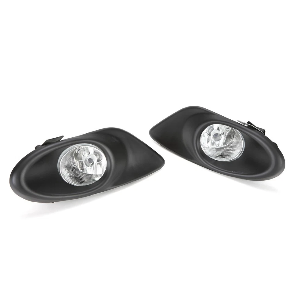 Luz antiniebla lente transparente para Honda Accord 2008 2009 2010 sedán con bombilla interruptor bisel Foto 2 de 4