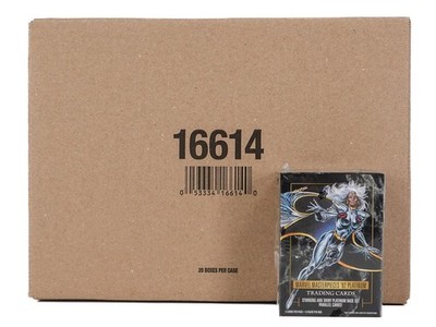 2024 Upper Deck Marvel Masterpieces '92 Platinum Blaster 20-Box Case