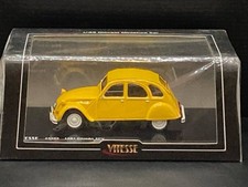 VITESSE 1/43 1981 Citroen 2CV Yellow Diecast el Car VITESSE