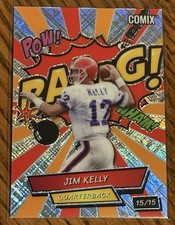 2025 Wild Card Comix Jim Kelly Cross Hatch #15/15 Buffalo Bills