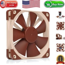 Superior Quiet 4-Pin PWM 120mm Fan - Low Noise  High Air Flow for Desktops