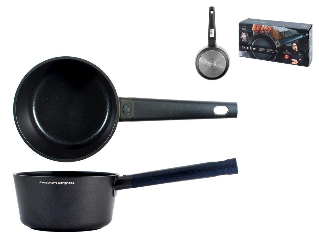 H&h Alessandro Borghese Equipe Casserole 1 Handle, Non-Stick