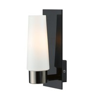 Moderne Wandleuchten 1X40W/E14 IP44 Weiß Schwarz