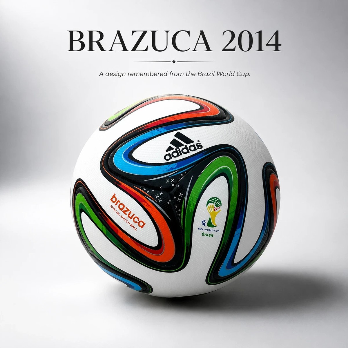 adidas Brazuca 2014 World Cup Brazil FIFA Official Match Ball