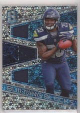 2018 Panini Spectra Building Blocks Neon Blue Prizm 15/50 Rashaad Penny #20 rp9