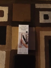 NEW [2 Pack] VINYL Album Display Holder/Shelf Stand[Adjustable]  * Transparent*