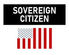 2 Sticker Deal Sovereign Citizen 3x9 Bumper 3x5 Flag Anti Government Stickers