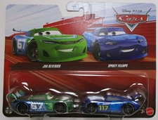 2025 Disney Pixar Cars - Jim Reverick + Spikey Fillups 2-pack