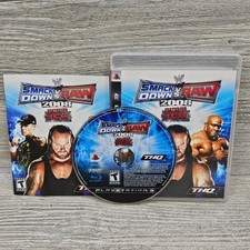 WWE SmackDown vs. Raw 2008 PS3 Video Game Featuring ECW Wrestling Tested Working