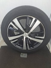 2017-2020 PEUGEOT 3008 MK2 Alloy Wheel & Tyre Single 225/55R18 9809687377