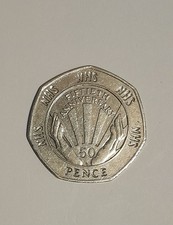 1998 NHS 50th Anniversary Fifty Pence Coin Queen Elizabeth II Circulated