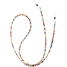 2 Pcs Sunglasses Chain Colorful Beads Eyeglass Necklace Glasses String Retainer