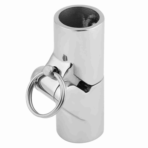Marine Stainless Steel Folding Swivel Coupling Tube Pipe Connector Boat Hardware - Picture 4 of 12