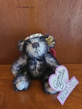 Rare Vintage Annette Funicello SMOKEY Jointed Angel Bear 1887/20,000 Mohair COA