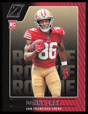 2022 Panini Zenith BASE Danny Gray RC San Francisco 49ers #133