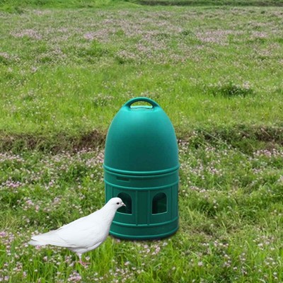 2 Stück Taubentränke Tränke Futterhaus 10L Vogelfuttertränke für Wachtel Papagei