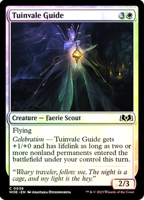 MTG - Tuinvale Guide - Foil - WOE - Magic the Gathering