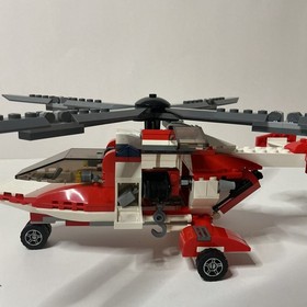 Lego City Rescue Helicopter Set 7903 Complete w/ Instructions, Vintage & Retired