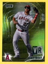 2021 Stadium Club Virtual Reality VR-6 Mike Trout --- *FREE SHIPPING*
