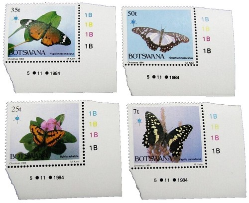 JAPAN Sc#879 Mihon 1966 Painting, Butterflies by Takeji Fujishima