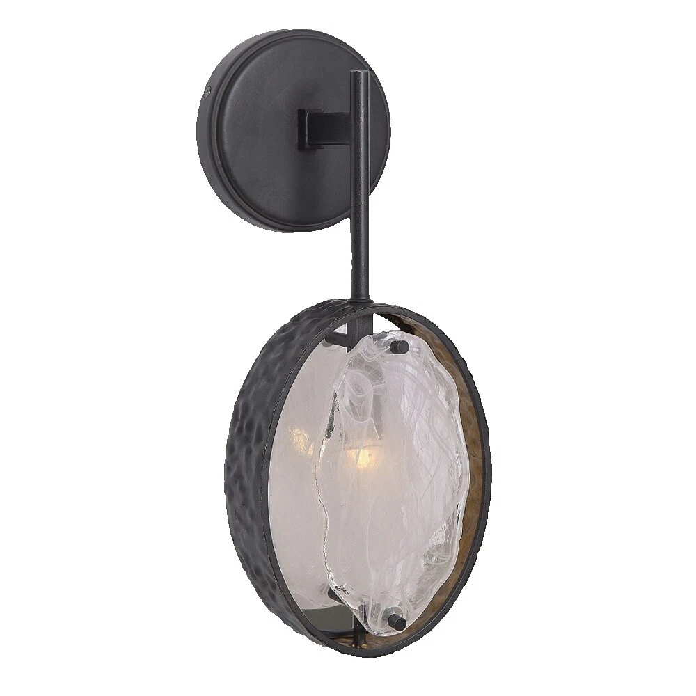 Luminárias de Parede Moderna Uttermost Vidro