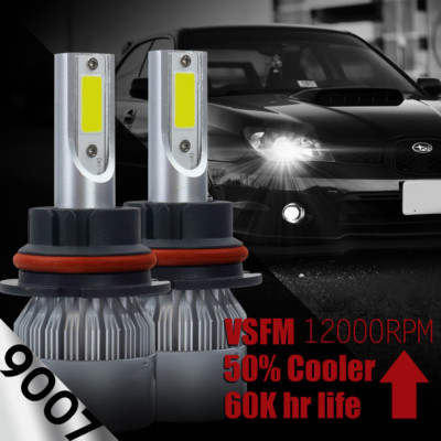 2x 9007 HB5 488W 48800LM CREE CSP LED Headlight Kit Hi/Low Power Bulbs 6500K