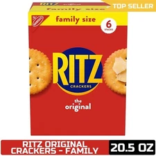 RITZ Original Crackers, Family Size, 20.5 oz
